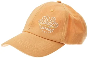 TENDAM RETAIL S.A. Męska haftowana czapka, pomarańczowa, jeden rozmiar - Czapki damskie - miniaturka - grafika 1