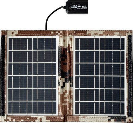Ładowarka solarna . Panel słoneczny turystyczny do ładowania telefonu 7W USB