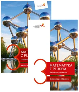 Matematyka z plusem 3. Podręcznik i ćwiczenia dla liceum i technikum. Zakres podstawowy - Małgorzata Dobrowolska, Marcin Karpiński, Jacek Lech - Matematyka - miniaturka - grafika 1
