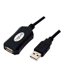 Logilink Przedłużacz aktywny Hi-Speed USB 2.0 5m (UA0001A) - Adaptery i przejściówki - miniaturka - grafika 1