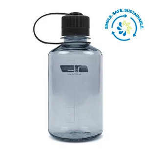 Nalgene - Butelka 16 oz Narrow Mouth Sustain - Gwint 38 mm - 620 ml - Szara - 2021-1032 - Shakery i bidony sportowe - miniaturka - grafika 2