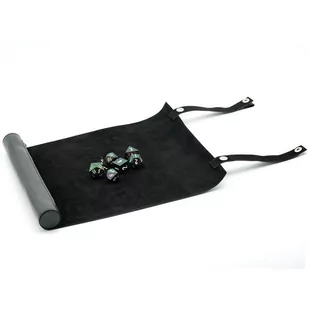 Skórzany Zwój Dice Tray Mata Tacka na Kości Pudełko Piórnik 31x25 cm - Gry planszowe - miniaturka - grafika 1