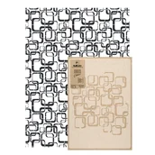 Szablony malarskie - Szablon Malarski powtarzalny // Kwadraty Retro - miniaturka - grafika 1