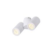 Lampy sufitowe - Maxlight BARRO II LAMPA SUFITOWA 2X50W GU10 230V BIAŁY żarówki LED gratis! C0113 - miniaturka - grafika 1