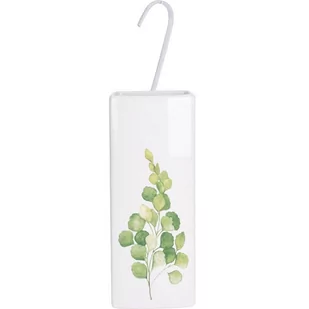 Nawilżacz powietrza ASJ Commerce Nawilżacz powietrza ceramiczny biały z wzorem roślinnym - bambus 118500060 - Nawilżacze powietrza - miniaturka - grafika 1