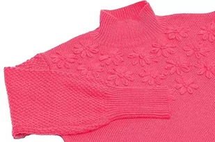 Ebeeza Damski sweter stokrotki różowy XS/S, Rosa, XS - Swetry damskie - miniaturka - grafika 1