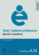Podręczniki dla liceum - WSiP Testy i zadania praktyczne Egzamin zawodowy Technik logistyk A.32 - Jolanta Stępczyńska, Anna Zganiacz - miniaturka - grafika 1