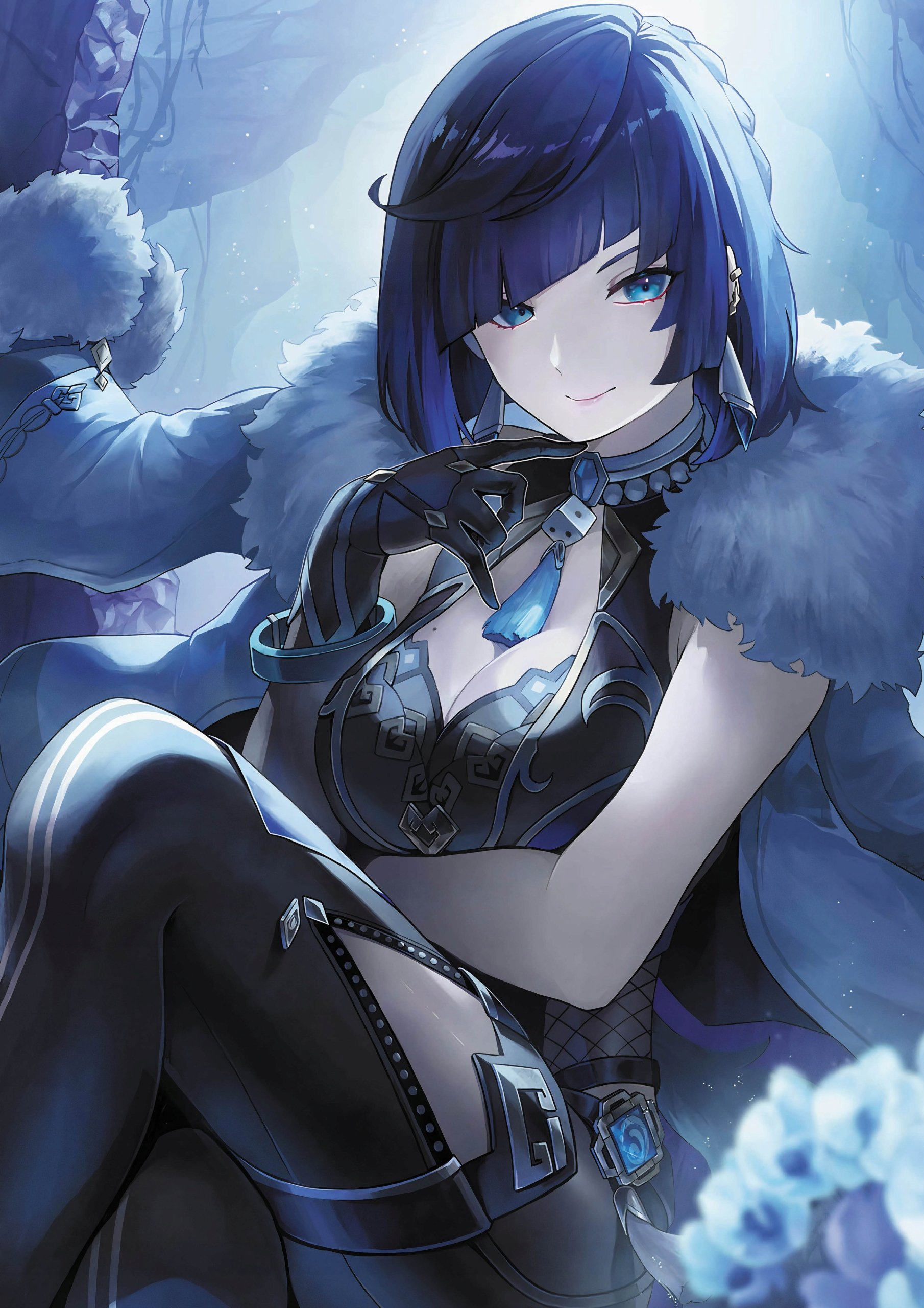 Plakat A1 Genshin Impact Anime Gra Yelan