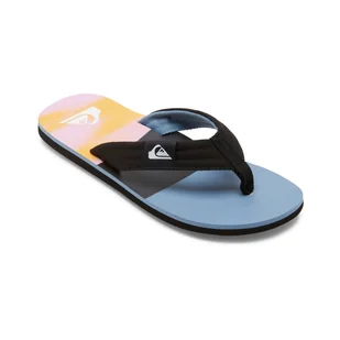 Męskie Japonki QUIKSILVER MOLOKAI LAYBACK II AQYL101339-XBBN – Niebieski - Klapki i japonki męskie - miniaturka - grafika 1