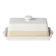 Inne naczynia kuchenne - Biała kamionkowa maselniczka Casafina Fattoria - miniaturka - grafika 1