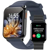 Smartwatch - Gravity T17-9 PROF Granatowy, Czarny - miniaturka - grafika 1