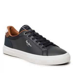 Tenisówki Pepe Jeans - Kenton Court PMS30839 Navy 595 - Trampki damskie - miniaturka - grafika 1