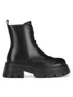 Botki damskie - Badura Botki WFA3147-1Z Czarny - miniaturka - grafika 1
