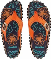 Klapki i japonki męskie - Japonki męskie Gumbies Gumbies unisex Islander ORANGE HIBISCUS 41 - miniaturka - grafika 1