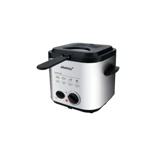 Steba Mini frytkownica ze stali nierdzewnej z zestawem do fondue 2 w 1 – filtr zapachów – pojemność 1,2 l – 8 widelczyków do fondue ze stali nierdzewnej – wydajna i szybka dzięki 840 W – DF 95 - Frytkownice - miniaturka - grafika 2