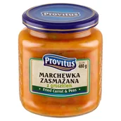 Mieszanki warzywne, sałatki - ProVitus Marchewka zasmażana z groszkiem 480 g - miniaturka - grafika 1