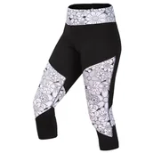 Spodnie sportowe damskie - Legginsy damskie 3/4 Ocún Rhea 3/4 Leggings Rozmiar: XS / Kolor: czarny - miniaturka - grafika 1