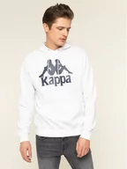 Bluzy męskie - Kappa Bluza Taino 705322 Biały Regular Fit - miniaturka - grafika 1