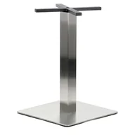 Meble modułowe i akcesoria - Podstawa stołu/stolika SH-3002-6/S, stal nierdzewna szczotkowana, wymiary: 50x50x72,5 cm - do hotelu, restauracji ,baru, biura - miniaturka - grafika 1