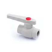 Zawory i kraniki - Zawór kulkowy PP 20 mm - miniaturka - grafika 1
