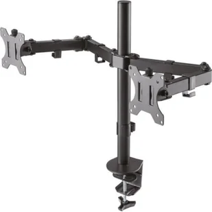 NewStar Uchwyt biurkowy na dwa monitory 10-32 FPMA-D550DBLACK TLNSTLAFD550DBL - Uchwyty do monitorów - miniaturka - grafika 1