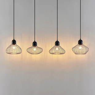 Lindby Raelyn lampa wisząca, 4-punktowa, miedziana - Lampy sufitowe - miniaturka - grafika 2