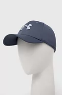 Czapki męskie - Under Armour czapka z daszkiem kolor szary z aplikacją - miniaturka - grafika 1