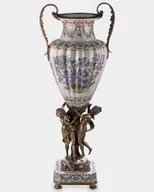 Zabawki kreatywne - Porcelanowa Amfora z Kobietami Biała - miniaturka - grafika 1
