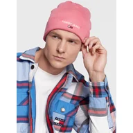 Czapki męskie - Czapka Tommy Jeans AM0AM10395 Różowy - miniaturka - grafika 1