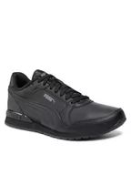 Buty dla dziewczynek - Męskie Buty PUMA ST RUNNER V3 L PUMA BLACK-PUMA BLACK 38485511 – Czarny - miniaturka - grafika 1