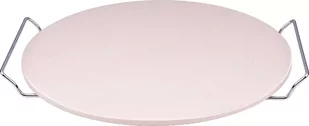 Kamień do pizzy okrągły z rączkami BBQ 33cm - Środki do kuchni i łazienki - miniaturka - grafika 1