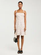 Sukienki - BIG STAR Sukienka w kolorze białym - miniaturka - grafika 1