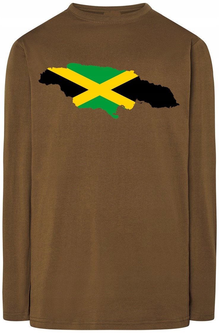 Jamajka Męska Modna Bluza Longsleeve Nadruk R.XXL