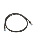 Kable - InLine Patch kabel sieciowy Cat.6A, S/FTP (PiMf), 500MHz, czarny, 1,5m 76814S - miniaturka - grafika 1