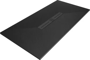 Mexen Toro brodzik prostokątny SMC 170 x 90 cm, czarny, maskownica czarna - 43709017-B - Brodziki prysznicowe - miniaturka - grafika 1
