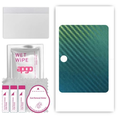 folia naklejka skórka strukturalna na TYŁ do OnePlus Pad Go - Carbon Kameleon CAKA1 - apgo SKINS