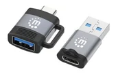 Adaptery i przejściówki - Manhattan 356329 adapter USB 3.2 Gen 1 (3.1 Gen 1), USB Type-C - miniaturka - grafika 1