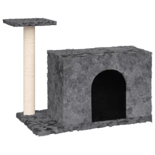 Lumarko Drapak dla kota z sizalowym słupkiem, ciemnoszary, 51 cm! - Drapaki dla kotów - miniaturka - grafika 3