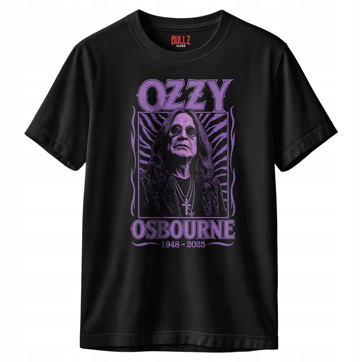 Koszulka czarna męska Ozzy Osbourne Black Sabbath Dla Fanów r. 3XL