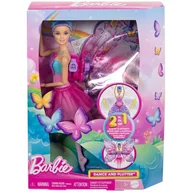 Lalki dla dziewczynek - Lalka Barbie Motylkowa baletnica HXJ10 - miniaturka - grafika 1