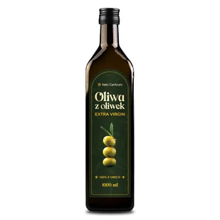 Oliwa z Oliwek Extra Virgin 1L – Grecka Keto Centrum - Zdrowa żywność - miniaturka - grafika 1