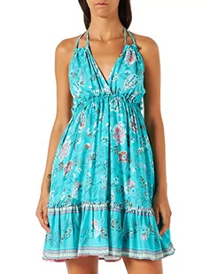 IZIA Damska letnia sukienka Gaya, turkusowa, M, turkusowy, M - Sukienki - miniaturka - grafika 1