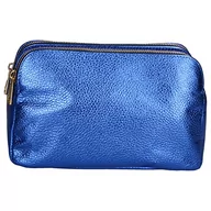 Torebki damskie - FELIPA Damska torebka kopertówka, niebieska metaliczna, niebieski metalik - miniaturka - grafika 1