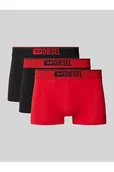 Majtki damskie - Obcisłe bokserki z wyhaftowanym logo w zestawie 3 szt. model Damien - Diesel - miniaturka - grafika 1