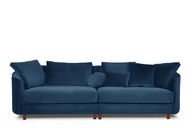 Sofy i kanapy - Sofa 4  JUNI, granatowa, 268x89x102 cm - miniaturka - grafika 1