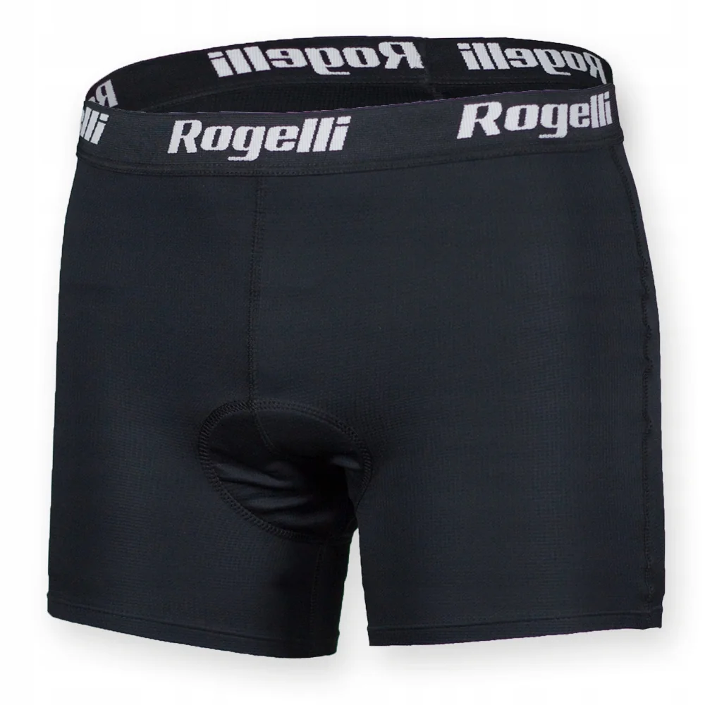 Bokserki rowerowe męskie Rogelli Boxer black L