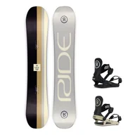 Deski snowboardowe - Zestaw snowboard Ride Agenda 161 wide + wiązania C-2 - miniaturka - grafika 1