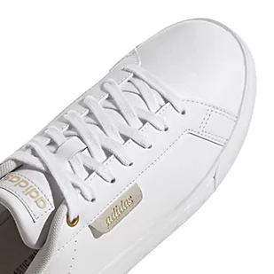 adidas Court Silk, Trampki damskie, białe (Ftwbla Ftwbla Blamar), 40 2/3 EU, Biały Ftwbla Ftwbla Blamar, 40.5 EU - Trampki damskie - miniaturka - grafika 1