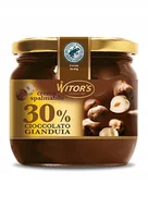 Słodkie kremy i masła - Witor's Cioccolato gianduia krem z orzechami laskowymi 360 g - miniaturka - grafika 1