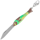 Noże - Nóż składany Mikov Fishlet 130 Camouflage, Satin 420 (130-NZn-1/CAMOUFLAGE) - miniaturka - grafika 1